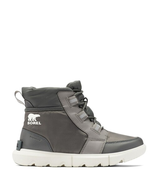 「SOREL」 ハイカットスニーカー 23.5cm グレー レディース_画像6