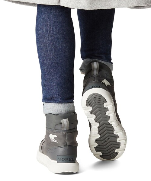「SOREL」 ハイカットスニーカー 23.5cm グレー レディース_画像7