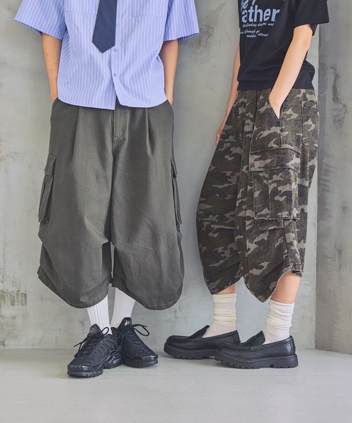 PBLIM ハーフパンツ カーゴパンツ 短パン 「UNISEX」アソートハーフ