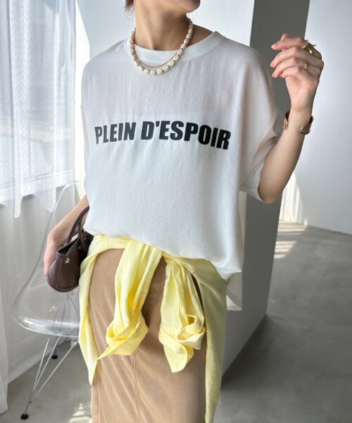 DouDou（ドゥドゥ） ブラウス シャツ 半袖 PLEIN D'ESPOIR ジョー