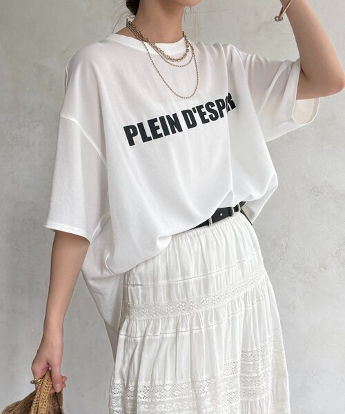 DouDou（ドゥドゥ） ブラウス シャツ 半袖 PLEIN D'ESPOIR ジョー