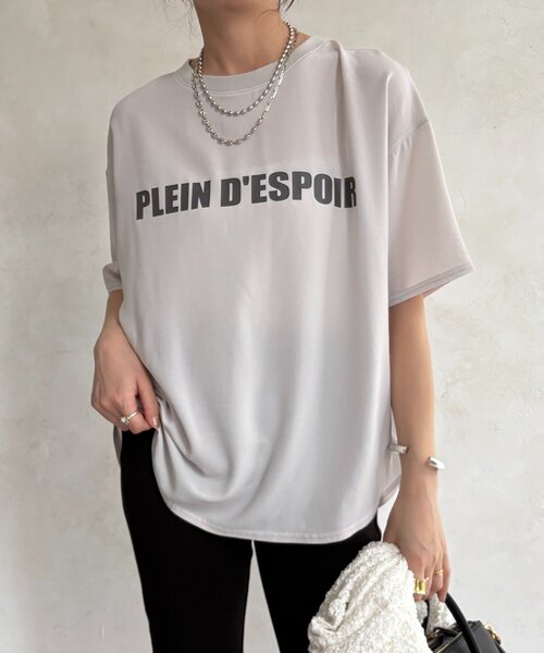 DouDou（ドゥドゥ） ブラウス シャツ 半袖 PLEIN D'ESPOIR ジョー