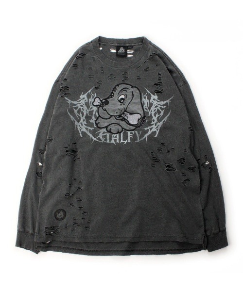 GALFY 長袖T GALFY（ガルフィー） tシャツ 「GALFY」大ダメージロンTEE
