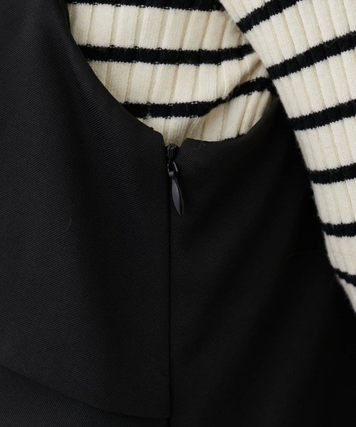 「natural couture」 キャミソールワンピース LARGE グレー レディース_画像8