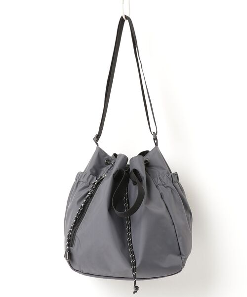 「FREDRIK PACKERS」 ワンポイント2WAYバッグ - グレー レディース_画像2
