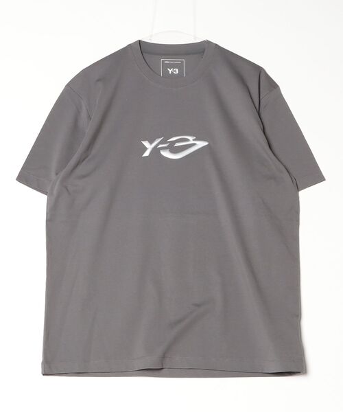新品 Y-3 ドライ 軽量Tシャツ 吸湿性あり Sサイズ Y-3 tシャツ LIQUID LOGO SHORT SLEEVE TEE メンズ レディース