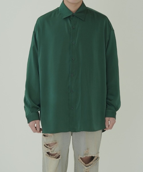 「improves」 「suggestion」長袖シャツ LARGE ブラック メンズ_画像7