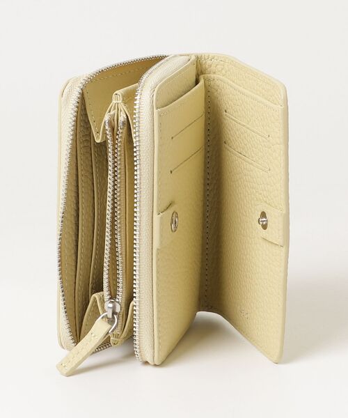 vasic 超美品　ベージュ　ラウンドミニウォレット VASIC（ヴァジック） 財布 - ベージュ レディース : ZOZOTOWN Yahoo!店
