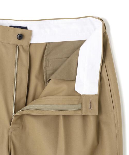 YLEVE イレイヴ ワイドパンツ　ベージュ　サイズ1 YLEVE（イレーヴ） ワイドパンツ パンツ YLEVE / HIGH TWIST COTTON