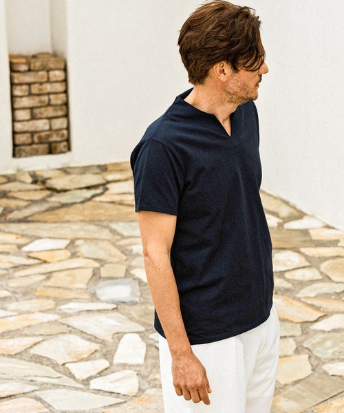 「AKM Contemporary」 半袖Tシャツ M ブラック メンズ_画像9