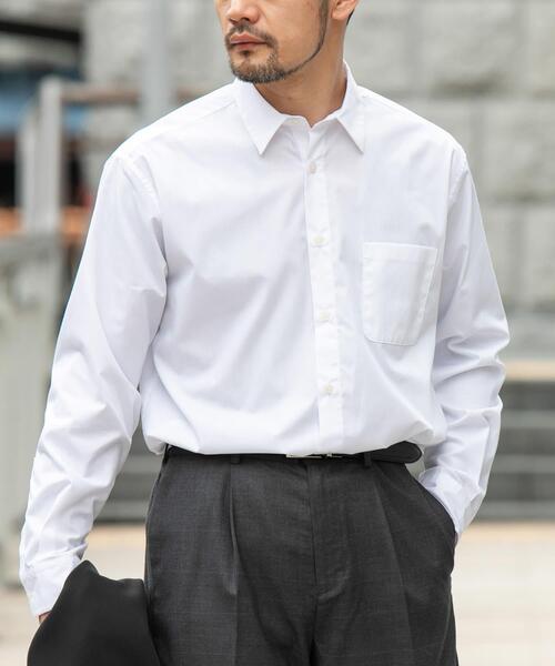 「URBAN RESEARCH ROSSO MEN」 長袖シャツ X-LARGE ライトブルー メンズ_画像2