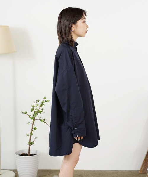 「TICCA」 長袖シャツ FREE ネイビー レディース_画像3