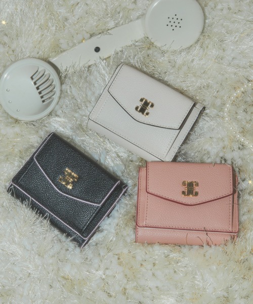 agnes b.（アニエスベー） ミニ 財布 レザーウォレット ”miyuki
