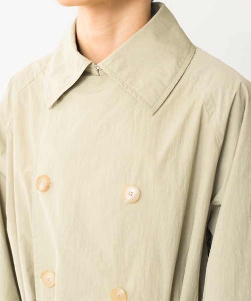 【美品】Blanc YM 20aw コート ベージュ Blanc YM トレンチコート コート ブランワイエム / Waterproof