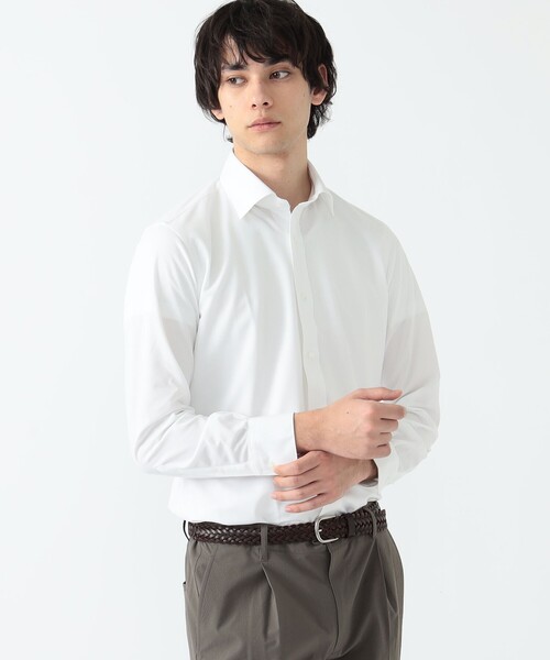 BEAMS HEART シャツ イージーケア セミワイドカラー シャツ（37