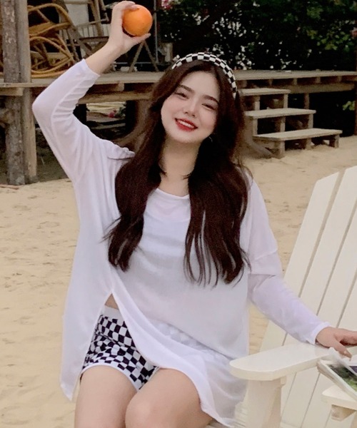 TeddyShop（テディショップ） 水着 レディース水着 スリット入り長袖