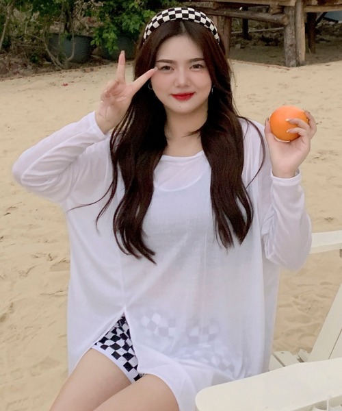 TeddyShop（テディショップ） 水着 レディース水着 スリット入り長袖