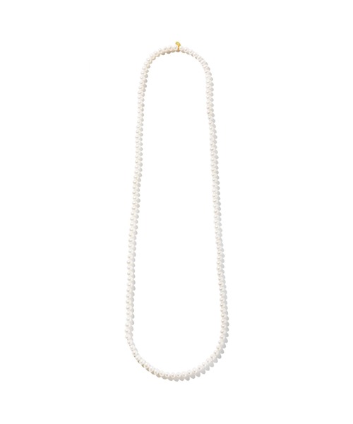 ネックレス 「IRIS 47」calypso long necklace white CH6 レディースの画像