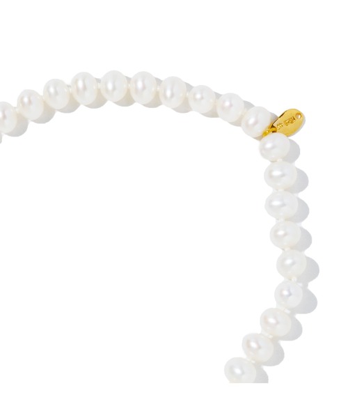 ネックレス 「IRIS 47」calypso long necklace white CH6 レディースの画像