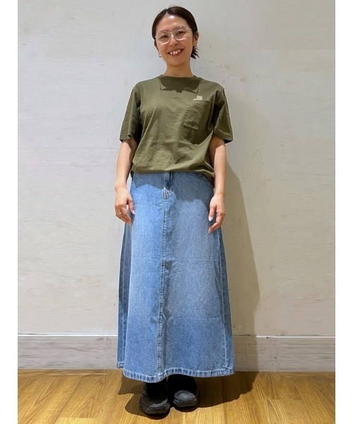GAP デニムスカート Aラインデニムマキシスカート : ZOZOTOWN
