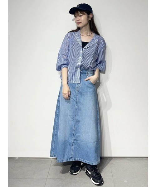 GAP（ギャップ） デニムスカート Aラインデニムマキシスカート