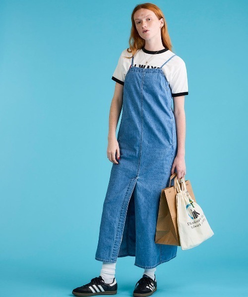 THE SHINZONE ワンピース DENIM CAMI OP デニム キャミ