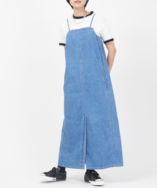 THE SHINZONE（ザ シンゾーン） ワンピース 夏 DENIM CAMI OP デニム