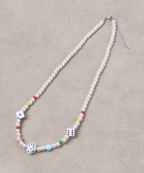 FUNALIVE（ファンアライブ） ネックレス パール＆ダイスネックレス