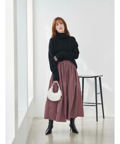 fifth（フィフス） ニット セーター ネックスリットタートルニット