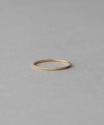 k*様 エテ K10YG クレールカット リング 9号 クレール]PT900 スクエアカット リング（410399） ｜ women