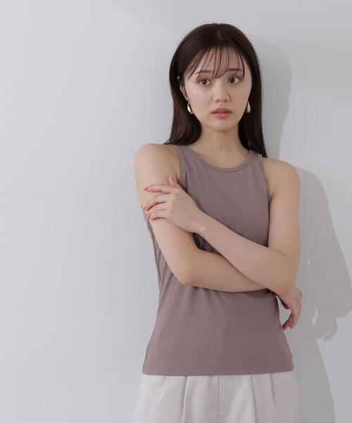 PROPORTION BODY DRESSING タンクトップ ノースリーブ カップ
