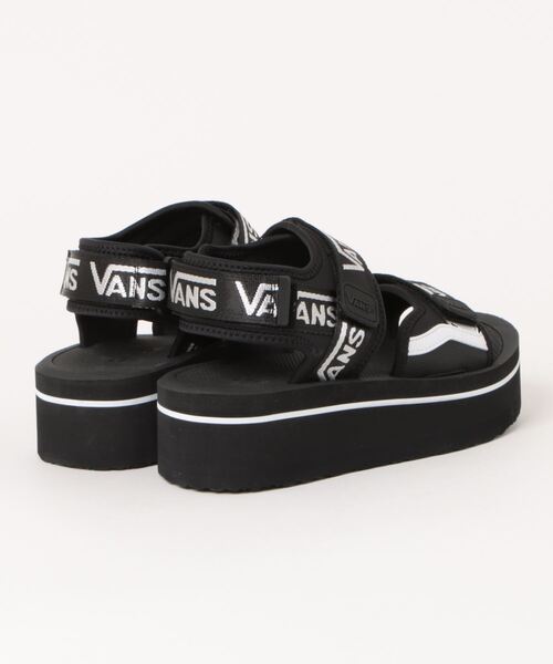 VANS★HECTOR★ベルクロ★ストラップ サンダル★兼用 VANS バンズ サンダル HECTOR BLACK WHITE V5188 ヘクター