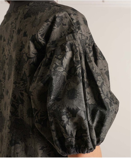 KID BLUE（キッドブルー） -24LIBERTYプリント -6分袖