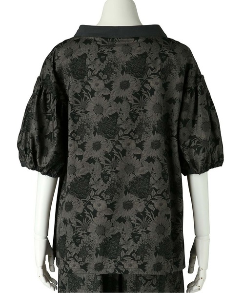 KID BLUE（キッドブルー） -24LIBERTYプリント -6分袖