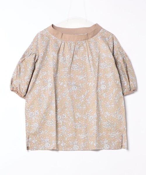 KID BLUE（キッドブルー） -24LIBERTYプリント -6分袖