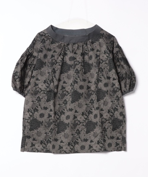 KID BLUE（キッドブルー） -24LIBERTYプリント -6分袖