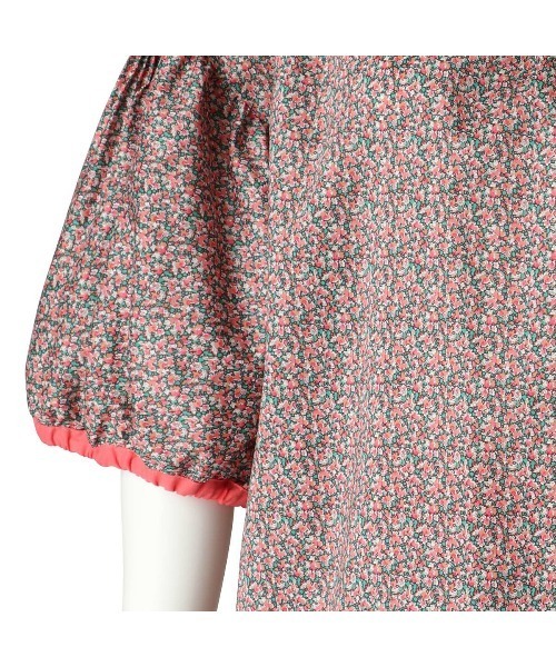 KID BLUE（キッドブルー） -24LIBERTYプリント -6分袖