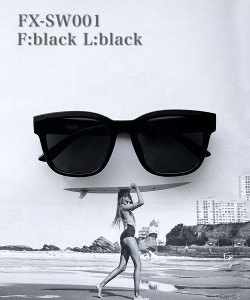 FLEX サングラス square wide 1 sunglasses / スクエア ワイド