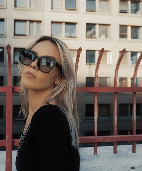 FLEX uvカット サングラス square wide 1 sunglasses / スクエア