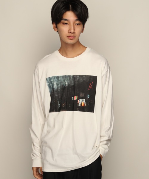 YEN TOWN MARKET tシャツ 「Jiro Konami」小浪次郎 大阪 ロング