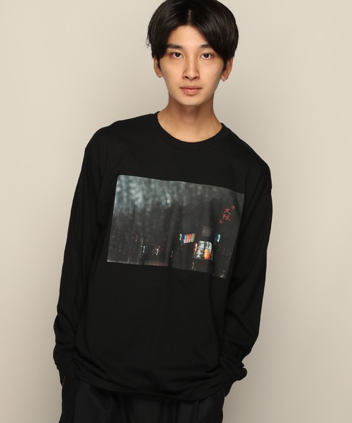 YEN TOWN MARKET tシャツ 「Jiro Konami」小浪次郎 大阪 ロング