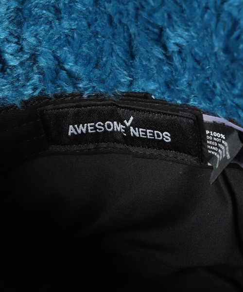 AWESOME NEEDS 帽子 ハット AWESOME NEEDS/オウサムニーズ FUR