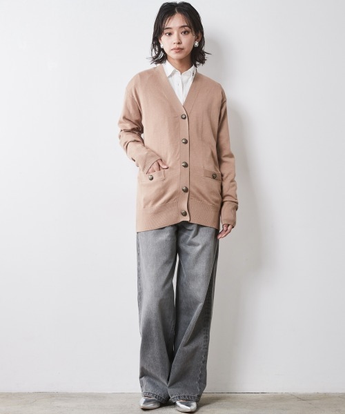 大きいサイズ レディース トップス  綿100％ワイドカフスシャツ シックスタイル 綿100％ワイドカフスシャツ＜大きいサイズ有＞シックスタイル