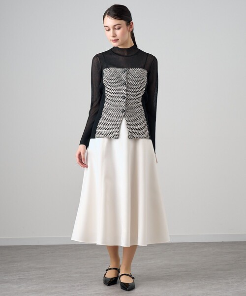 ANAYI（アナイ） ニット セーター 「セットアップ対応商品」カラミ