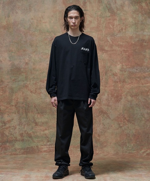 MSML スラックス SIDE LINE WIDE PANTS / サイドライン ワイド