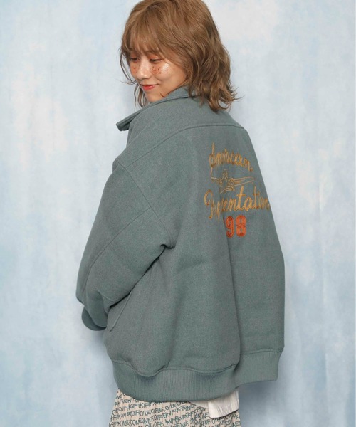 お値下げ【新品タグ付き】DOUBLE NAME 　ボア×異素材 2WAYブルゾン お値下げ【新品タグ付き】DOUBLE NAME ボア×異素材 2WAYブルゾン