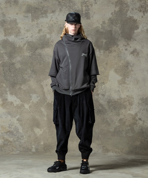 glamb グラム Corduroy Deformed Pants パンツ atfpts glamb（グラム） パンツ Corduroy Deformed Pants / コーデュロイディ