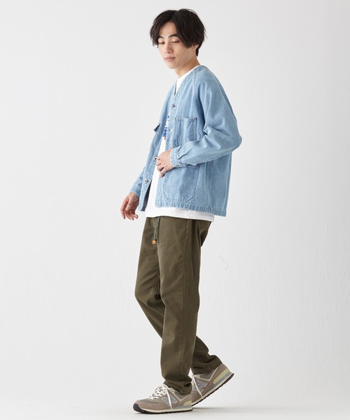 KRIFF MAYER（クリフメイヤー） デニムジャケット gジャン ノーカラー