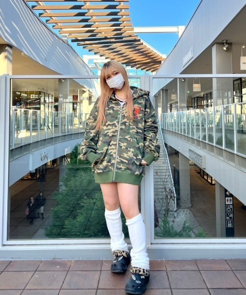 OY パーカー 「OY/オーワイ」 PLAYFUL ODOLLY EAR HOODIE ZIP UP