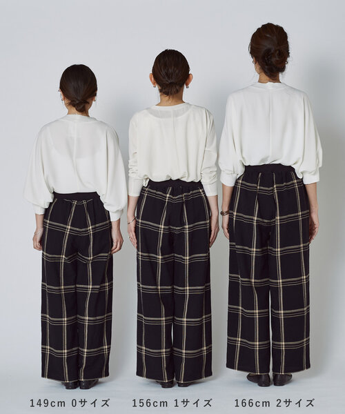 本日価格！ワッフルチェックパンツ(値札付き) 本日価格！ワッフルチェックパンツ(値札付き)
